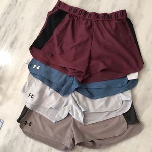 Four Under Armour Shorts Size M
